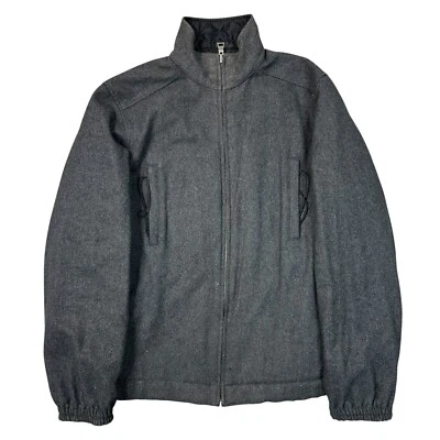 Prada Jacke ART SCG05 MAT 9R8 Wolle Wende Made In Italy Grau Herren Medium - Bild 1 von 4