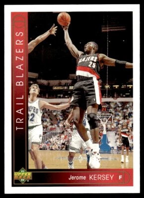 1993-94 Upper Deck #288 Jerome Kersey Portland Trail Blazers - Image 1 of 2