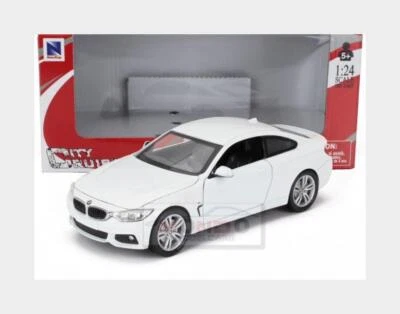 1:24 NEWRAY Bmw 4-Series Coupe (F32) M-Sportpaket 2014 White NY71303WH Model - Image 1 of 2