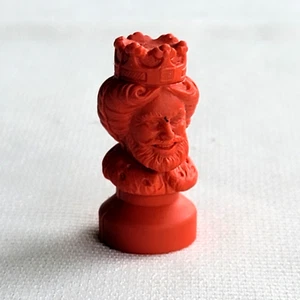 Vintage 1979 Burger King Pencil Topper rot/orange Gummi Radierer unbenutzt aber alt - Bild 1 von 8