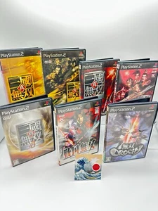 Shin Sangoku Musou  2 3 4 Moushouden Sengoku Musou Musou Orochi Lot 7 Used - Picture 1 of 17