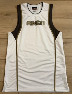 Vintage AND1 π Basketball π Jersey (Size M) - Picture 1 of 8