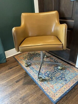 Silla giratoria vintage Mid-Century JANSKO Foto 1 de 4