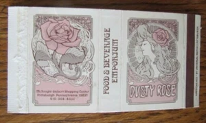 CUBIERTA GIRLIE MATCHBOX: RESTAURANTE DUSTY ROSE (PITTSBURGH, PENNSYLVANIA) -D12 - Imagen 1 de 1