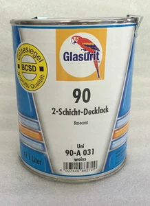 Glasurit 90-A 031 Pintura Mezcla Al Agua Blanco 1 Litro - Imagen 1 de 1