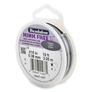 Beadalon ® Kink-Free Titanium Bead Stringing Wire - Picture 1 of 6