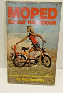 MOPED REPAIR HANDBOOK BY PAUL DEMPSEY TAB BOOKS No. 976 1ST PRINTING 1977 - Imagen 1 de 4