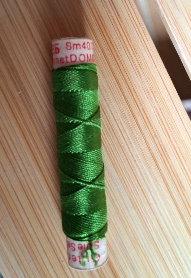 Bobine fil de soie - Guterman - cordonnet DOMO- 8m. Col.835 Ancienne mercerie  - Photo 1/1