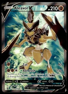 Pokemon TCG SWSH: Sword & Shield Promo Cards #SWSH248 Kleavor V (Full Art) NM - Picture 1 of 2