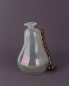 Künstlergilde Weinfurtner Glas Vase Kunstglas Studioglas - Bild 1 von 3