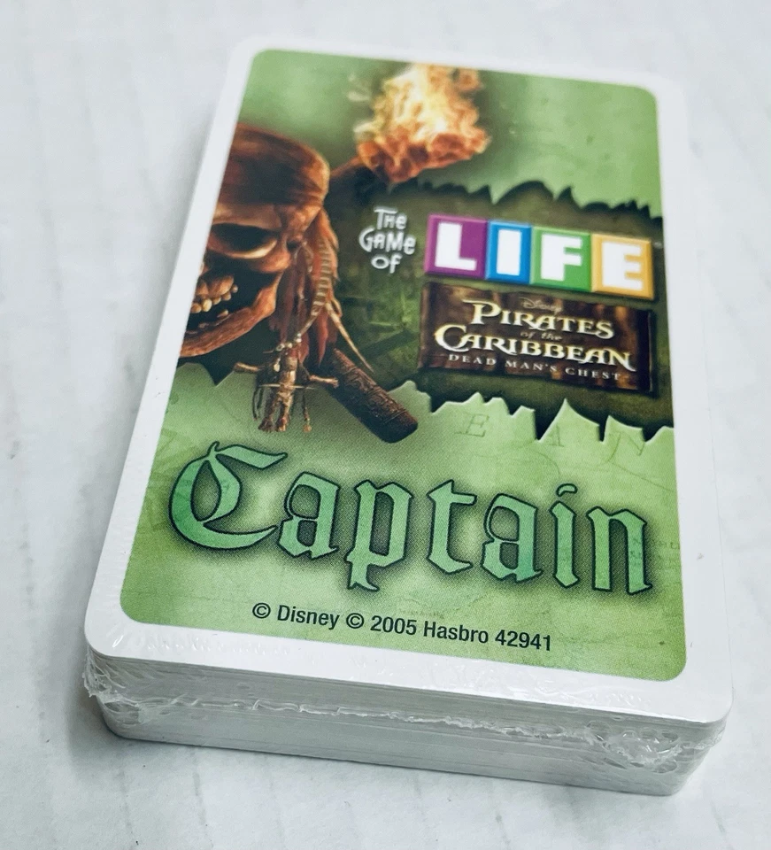 Juego de la Vida Piratas del Caribe Cofre del Hombre Muerto Piezas de Repuesto Tarjetas Foto 1 de 4