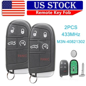2 For 2014-2022 JEEP GRAND CHEROKEE Smart Prox Keyless Remote Fob KEY 68143505 - Picture 1 of 7