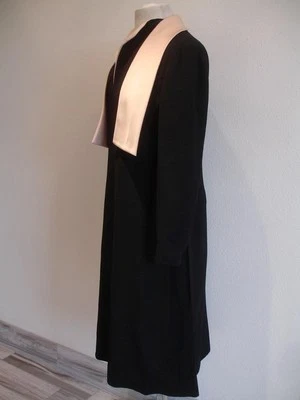 Vestido Formal Para Mujer L De Colección Años 50 Adele Simpson Elizabeth Arden Negro Rosa EE. UU. Foto 1 de 4