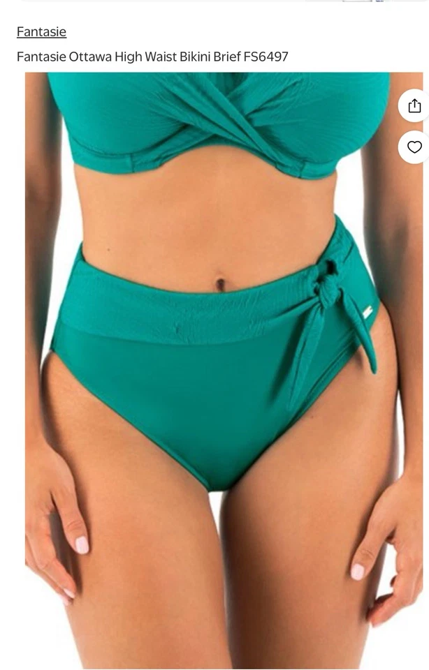 Braguita de bikini Fantasie Ottawa cintura alta Foto 1 de 2
