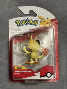 🔥Pokemon Pronto per la Battaglia! Meowth Battle Figure Pack Nuovo con etichette🔥 - Foto 1 di 2