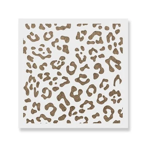 Leopardenmuster Schablone - Basteln Airbrush Malerei Wand Mylar wiederverwendbar - Bild 1 von 3