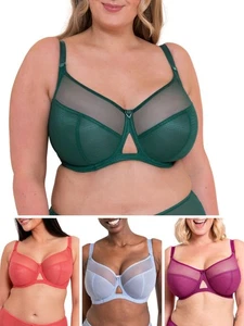 Sujetador de balcón Curvy Kate Victory cuatro secciones sin relleno sujetadores de balcón lencería - Imagen 1 de 34