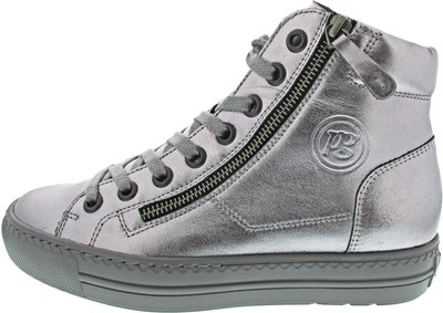 Paul Green Damen Sneaker silber