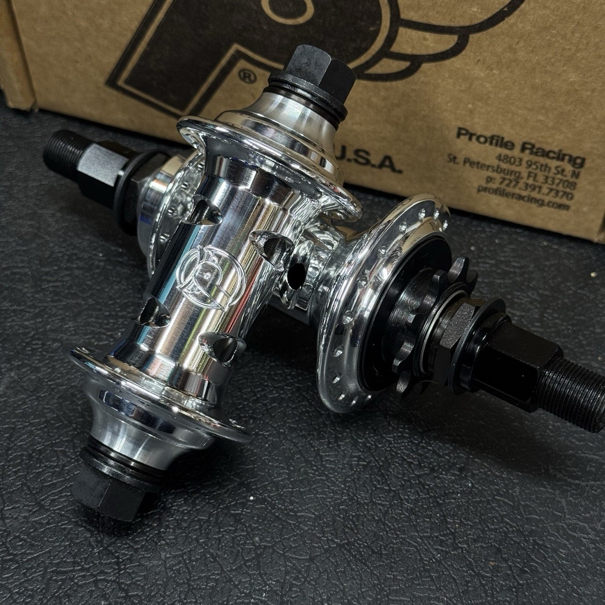 Profile Racing Hub Set Bicycle Hubs for sale | eBay