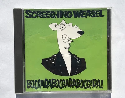 Screeching Weasel – Boogadaboogadaboogada! (CD, 1992) ☆*Early Print*☆ VG Foto 1 de 4