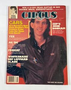 Circus, Entertainment, Music & News Magazine November 30 1980 John Bonham - Picture 1 of 9