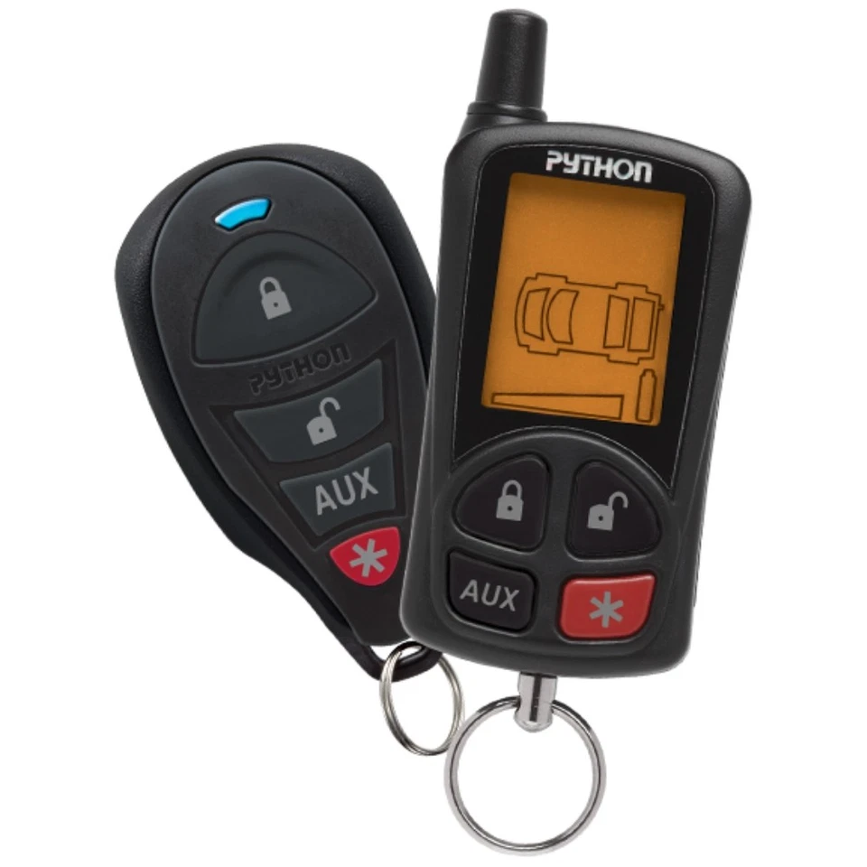 Python 3305P 2-Way LCD Alarm Security & Keyless Entry System w/ 1/4 Mile Range - Image 1 of 1
