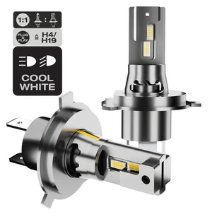 Kit Lamps Bi-LED H4 H19 12/24V 1:1 Easypro Plug & Play Canbus Fuzion - Picture 1 of 11