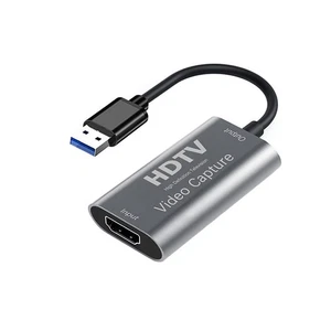 4K 1080P HDMI to USB Video Audio Capture Card for Windows Linux Android MacOS - Afbeelding 1 van 5