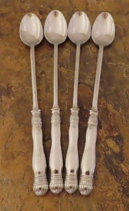 Southern Living Gallery Juego de 4 cucharas de té helado SLAH cubiertos de acero inoxidable lote F - Imagen 1 de 4