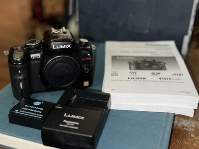 Câmera Digital Panasonic LUMIX DMC-GH2 16.0MP - Preta (Somente o Corpo) - Imagem 1 de 4