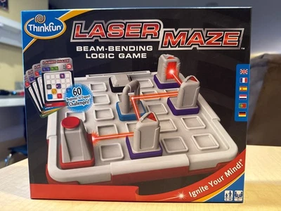 ThinkFun Laser Maze Beam-Bending Logic Game 60 Challenges - Used - Image 1 of 3
