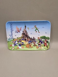 Vintage Disneyland Park Trinket Souvenir Tray (Plastic) With Disney Characters - Picture 1 of 3
