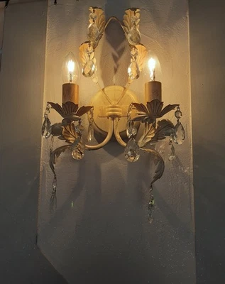 Magnifique applique à pampilles - Photo 1/4