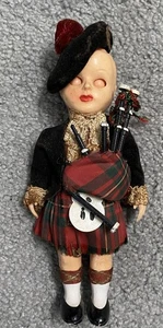 Vintage Character Scot Doll with Sleeping Eyes - Picture 1 of 3