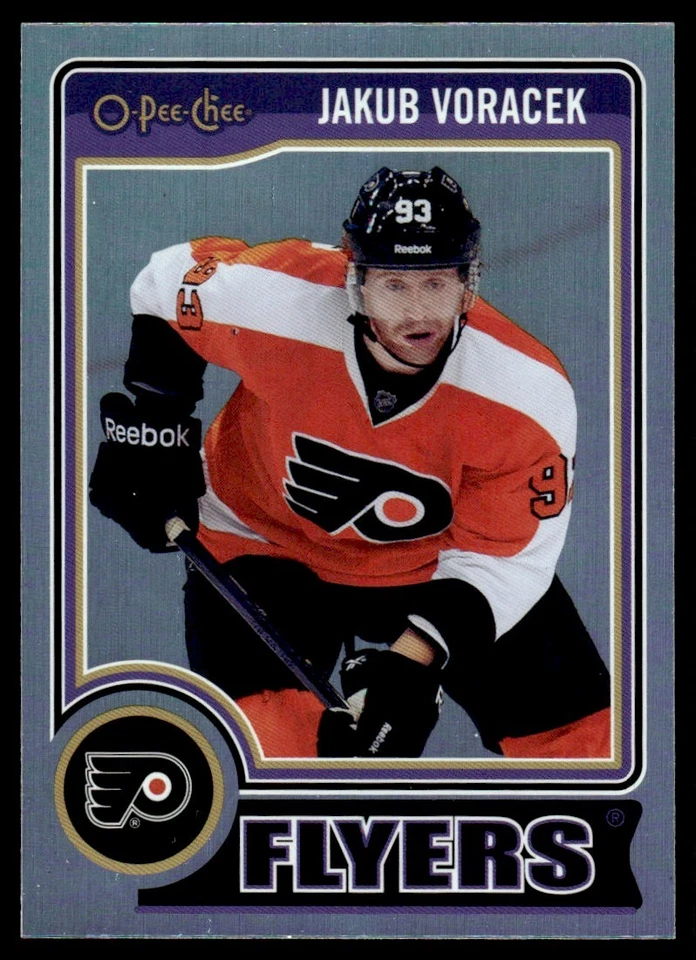 2014-15 O-Pee-Chee Rainbow Jakub Voracek Philadelphia Flyers #451 - Image 1 of 2