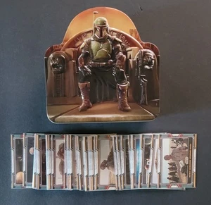 2022 TOPPS STAR WARS THE BOOK OF BOBA FETT HOBBY TIN 41 CARDS LOT - Picture 1 of 1