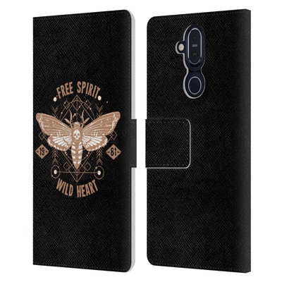 HAROULITA MAGICK - TAROT - MYSTICAL LEATHER BOOK CASE FOR MICROSOFT NOKIA PHONES - Image 1 of 4