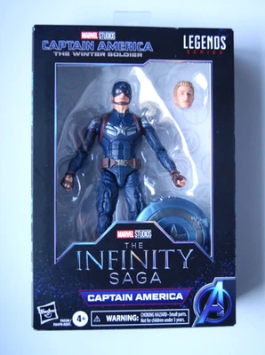 Marvel Legends Marvel Studios Infinity Saga Capitão América! (Embalagem danificada) - Imagem 1 de 4