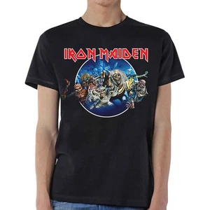 Iron Maiden - Wasted Years Circle (T-Shirt) - Picture 1 of 2