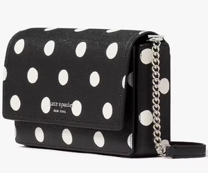 Kate Spade Morgan Sunshine Dot Flap Chain Wallet Umhängetasche KF926 Neu mit Etikett Geldbörse - Bild 1 von 6