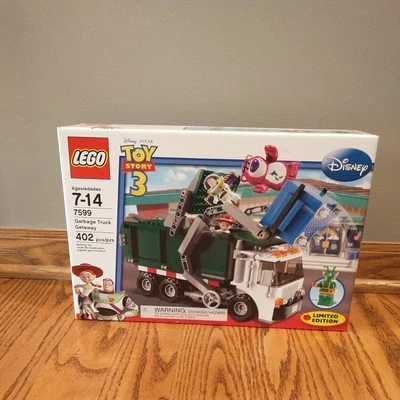 Lego Toy Story 3 #7599 Camión de Basura Escapada Retirado y Sellado ¡402 piezas! Foto 1 de 4