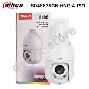 Dahua 8MP 25x Zoom PTZ Camera Starlight TiOC Auto Tracking Active Deterrence SMD - Picture 1 of 7