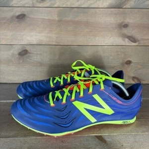 new balance MD 800 rev lite mens size 12 track spikes blue athletic racing shoes - Picture 1 of 8