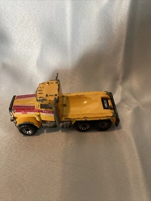 Matchbox Peterbilt Pace Construction Truck - Yellow * See Description*  - Image 1 of 4