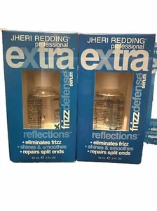 Jheri Redding Extra Reflections Frizz Defense Serum 2 oz. PACK OF TWO Ships FAST - Picture 1 of 5