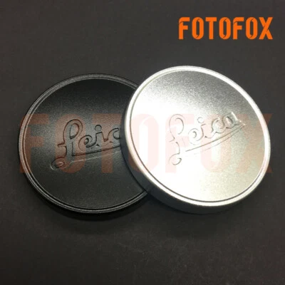 Silver Leica A36 36mm Front Metal Lens Cap Elmar 50/3.5 Summar Hektor 135/4.5 BL - Image 1 of 4