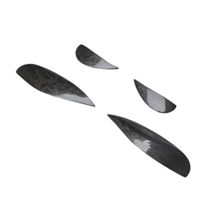 Para 97-2004 Lexus GS300 GS400 Fibra de Carbono Faro Párpados Cubierta Borde Cejas - Imagen 1 de 9