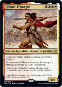 MTG Magic THB - Haktos the Unscarred/Haktos, l'épargné, French/VF - Picture 1 of 1
