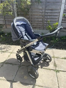 Bebecar ip op Evolution Travel System - chrome/denim - Picture 1 of 11