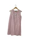 Vintage Moon Dance Nightgown Womens Large Pink Purple House Gown Sleep Pajama